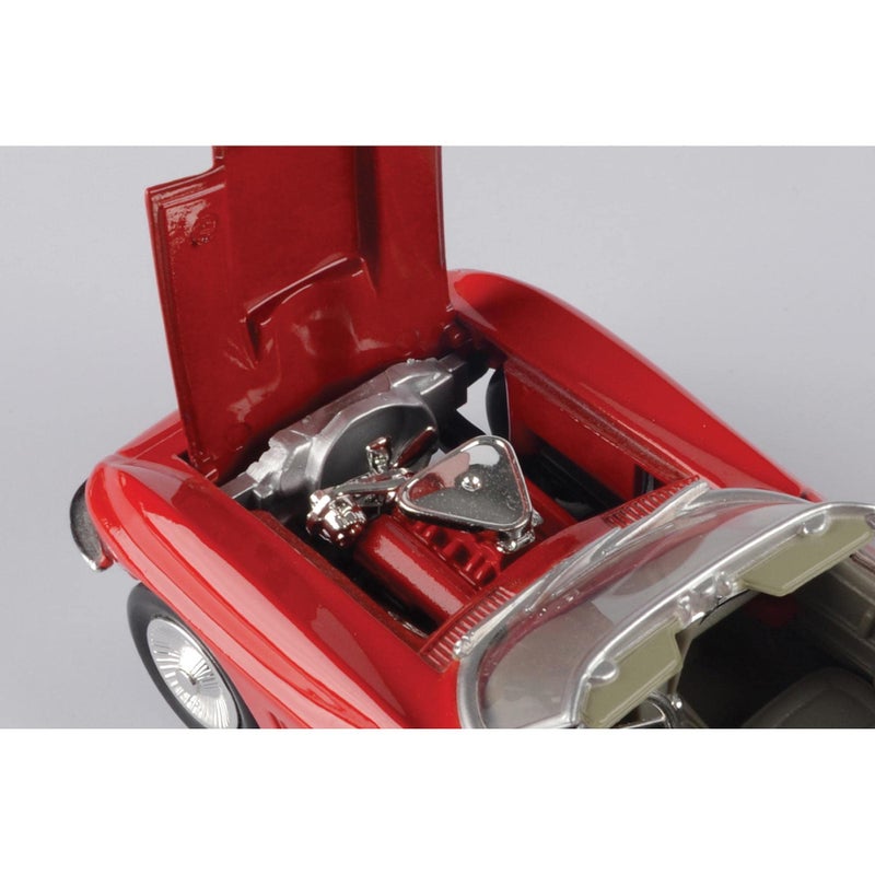Motor Max 1967 Chevy Corvette, Red - Motormax 73224 - 1/24 Scale Diecast Model Toy Car - Image 5